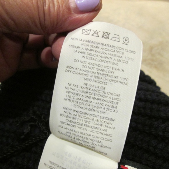 new GUCCI black WOOL Tiger Supreme beanie Sz M - Picture 13 of 13